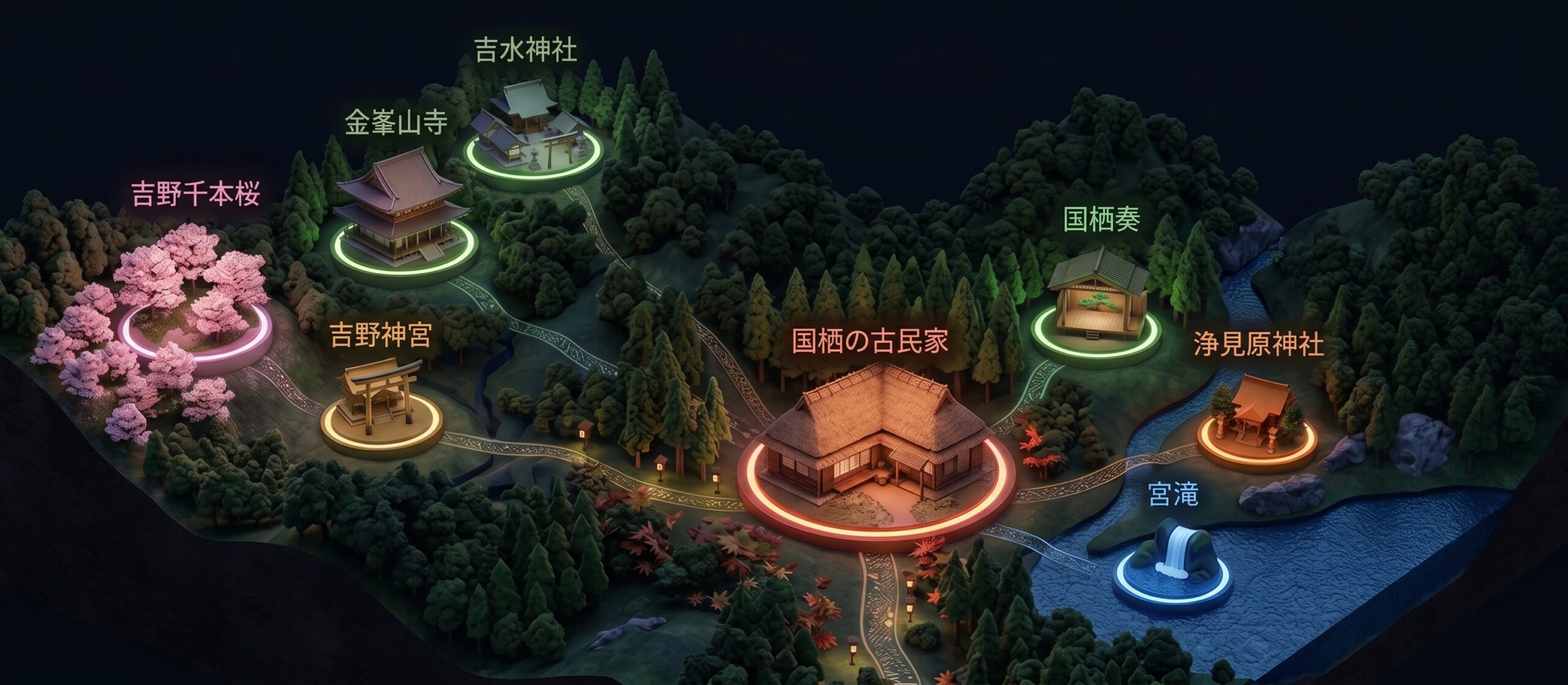 Yoshino Map